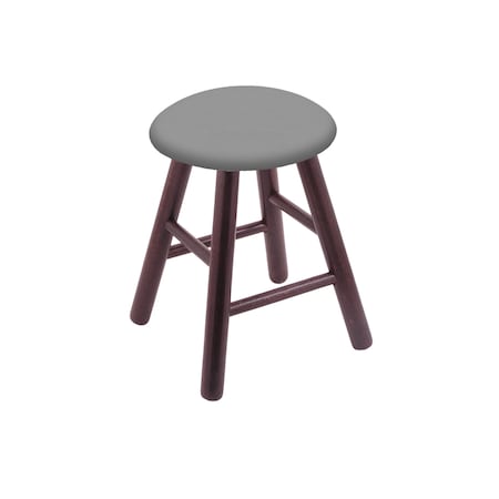 Holland Bar Stool Co Oak Vanity Stool, Dark Cherry Finish, Graph Parrot Seat RC18OSDC007